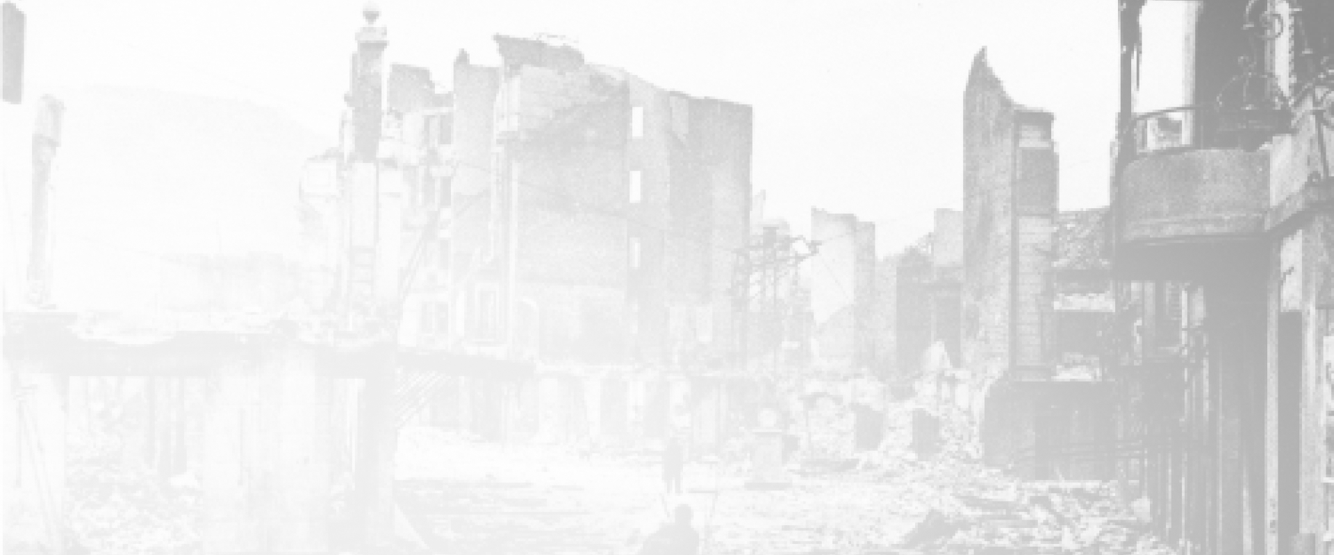 Image of the bombing of Gernika