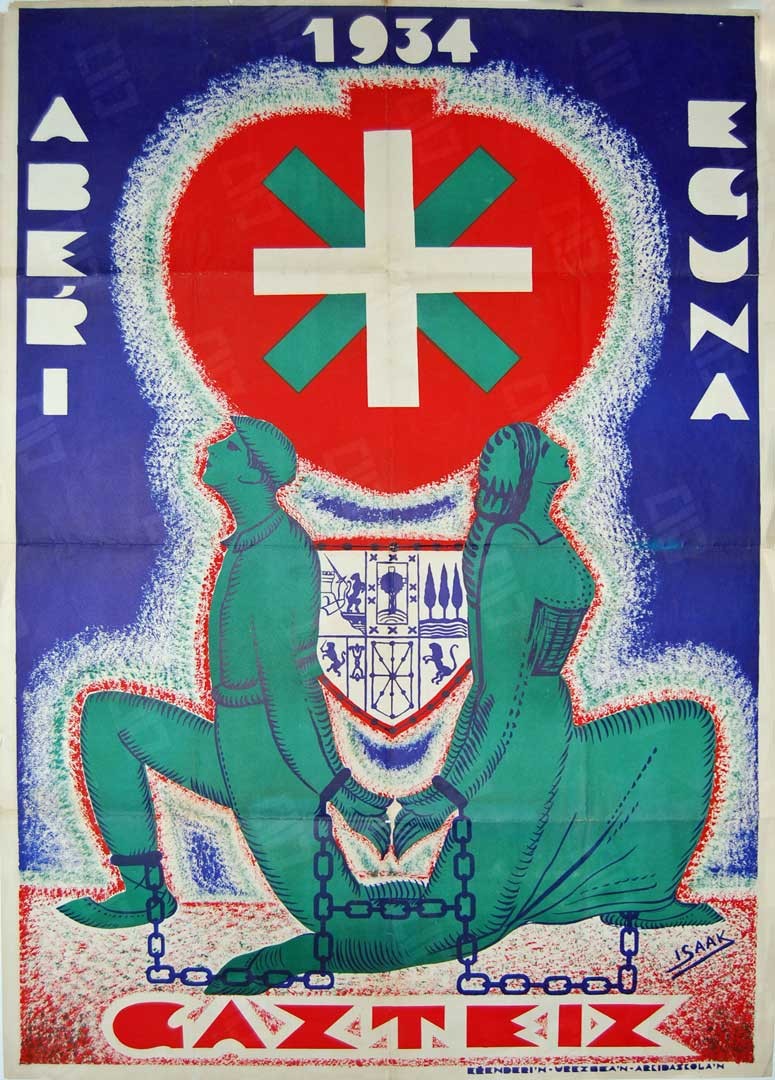 Museo del Nacionalismo Vasco. Aberri Eguna 1934.
