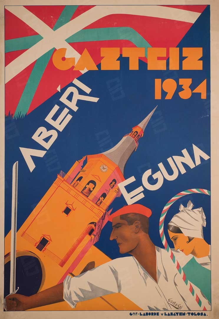Museo del Nacionalismo Vasco. Aberri Eguna 1934.
