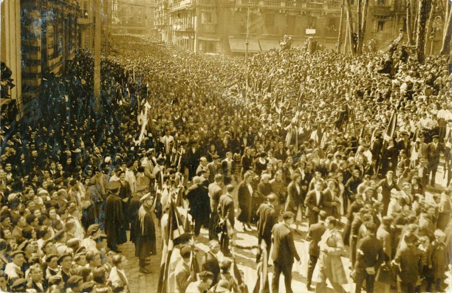 Museo del Nacionalismo Vasco. Aberri Eguna 1932