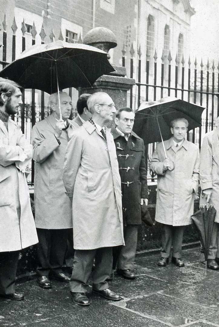 Museo del Nacionalismo Vasco. Visita clandestina del Lehendakari Leizaola
