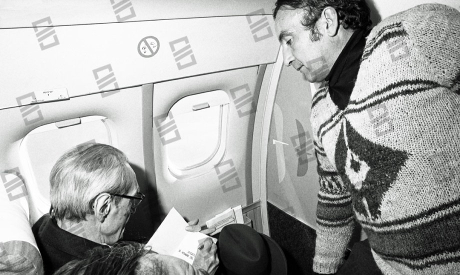 En el avión de vuelta a Euskadi