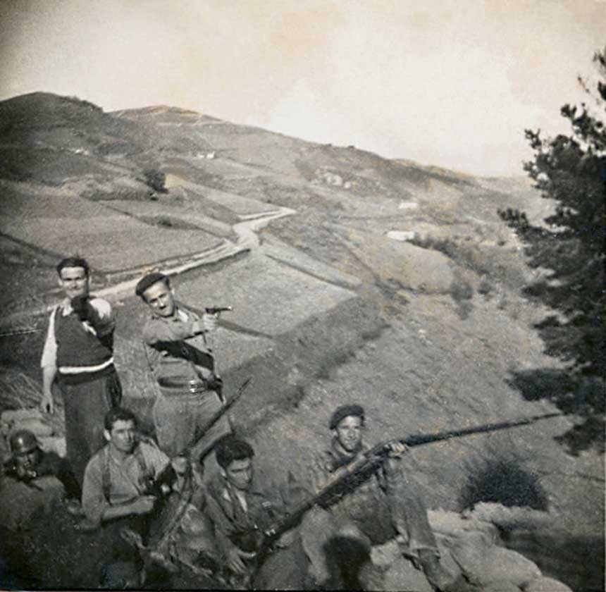 Museo del Nacionalismo Vasco. Batallón Arana Goiri