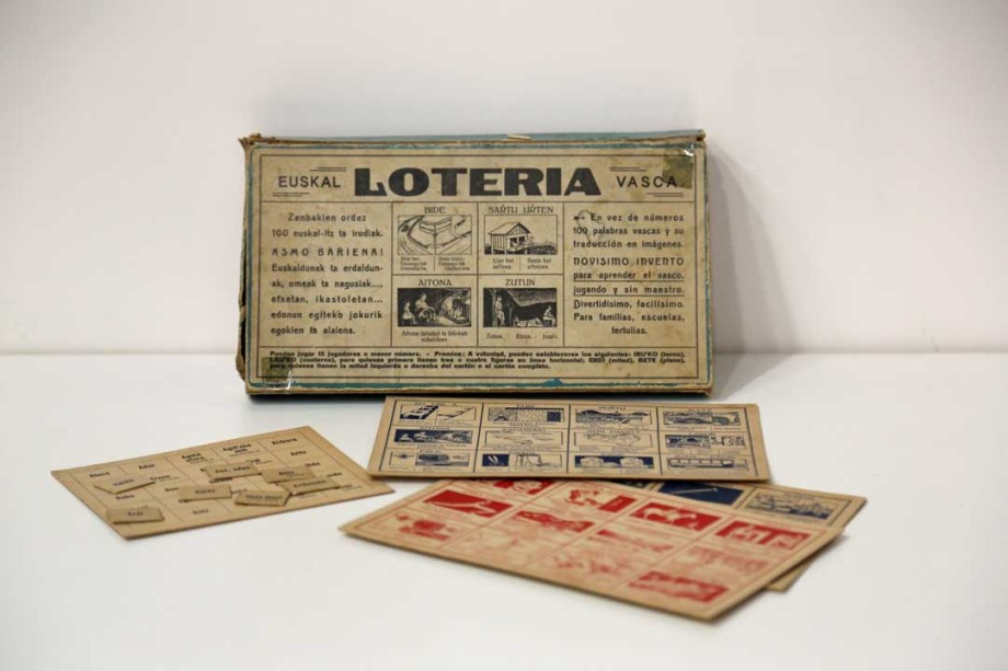 Museo del Nacionalismo Vasco. Loteria Vasca