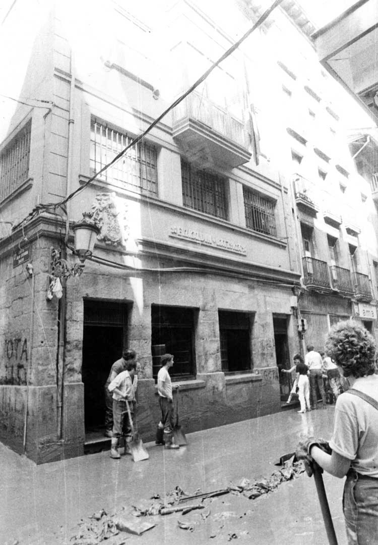 Museo del Nacionalismo Vasco. Inundaciones 1983.