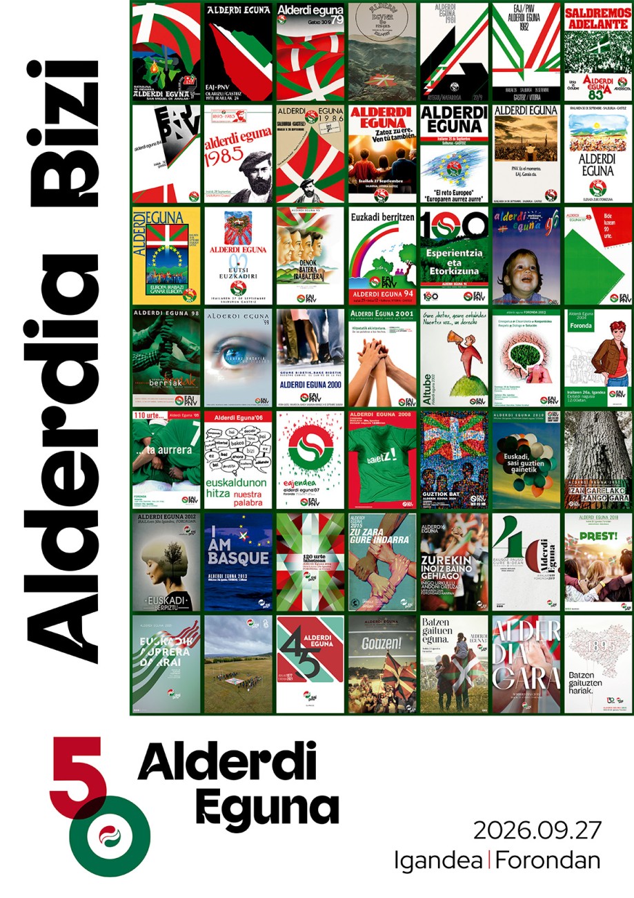 Museo del Nacionalismo Vasco - Alderdi Eguna 1977-2026