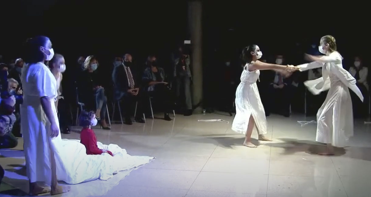 image of the inauguration of the Museum of Basque Nationalism