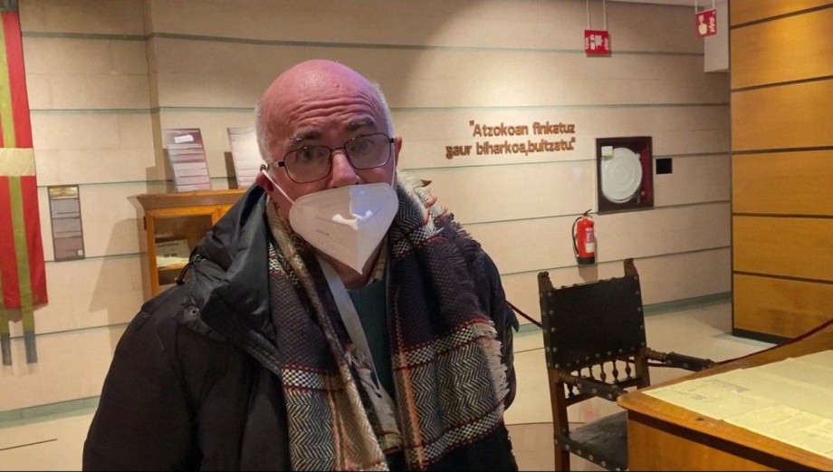 Javier Navarro comenta su experiencia en el Museo del Nacionalismo Vasco